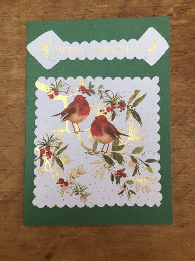 Take part in our sustainable Christmas  card workshop,where the emphasis is on the 3 R's- Reduce waste, Re use old Xmas cards and Recycle!